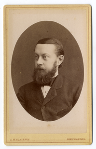 221476 Portret van mr. Arnoldus Johannes Andreae, geboren Kollum 30 januari 1845, notaris te Kollum, lid van de ...